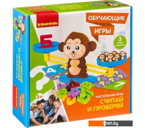  - Развивающие игрушки Bondibon Считай и проверяй ВВ3457 - Считай и проверяй ВВ3457
