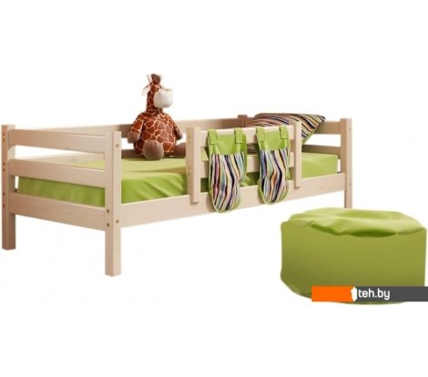  - Кровати Мебельград Соня вариант 4 (массив сосны прозрачный лак) - Соня вариант 4 (массив сосны прозрачный лак)