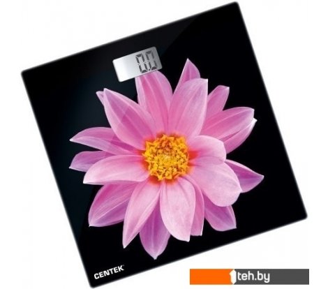  - Напольные весы CENTEK CT-2416 Pink Flower - CT-2416 Pink Flower
