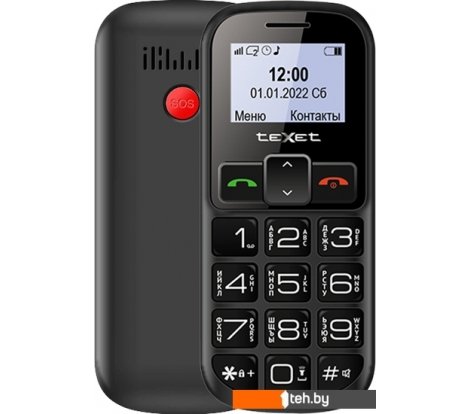  - Мобильные телефоны TeXet TM-B322 (черный) - TM-B322 (черный)