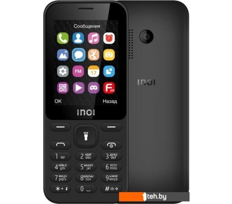  - Мобильные телефоны Inoi 241 (черный) - 241 (черный)