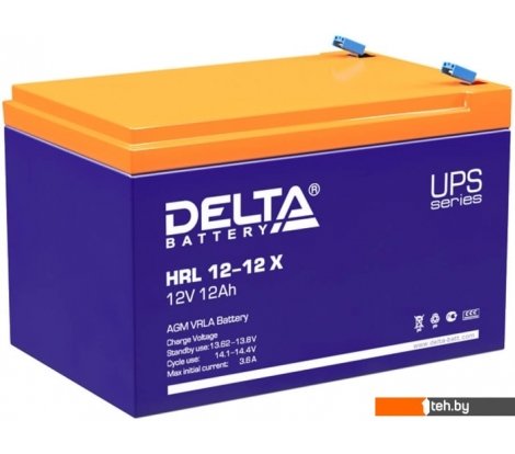 - Аккумуляторы для ИБП Delta HRL 12-12 X (12В/12 А·ч) - HRL 12-12 X (12В/12 А·ч)