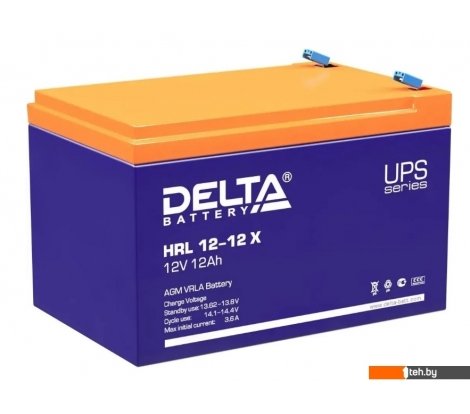  - Аккумуляторы для ИБП Delta HRL 12-12 X (12В/12 А·ч) - HRL 12-12 X (12В/12 А·ч)