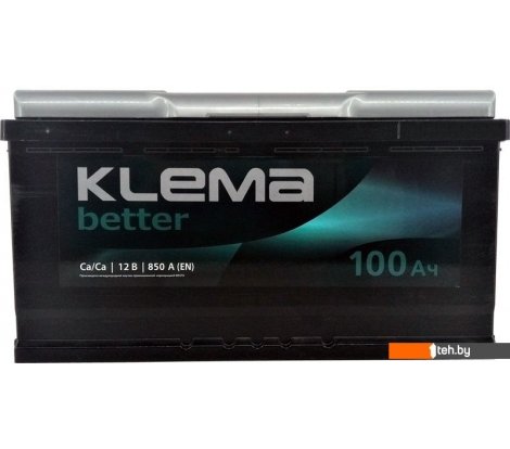  - Автомобильные аккумуляторы Klema Better 6СТ-100(0) (100 А·ч) - Better 6СТ-100(0) (100 А·ч)