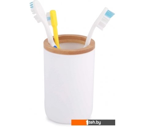  - Аксессуары для ванной и туалета Альтернатива Бамбук М8052 (белый) - Бамбук М8052 (белый)