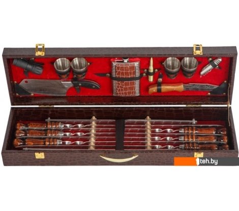  - Принадлежности для барбекю, грилей, мангалов Шелковый путь Кизляр-Профи (17пр) - Кизляр-Профи (17пр)