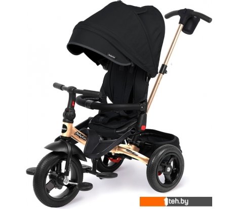  - Детские велосипеды Moby Kids Leader 360° 12x10 AIR (черный) - Leader 360° 12x10 AIR (черный)