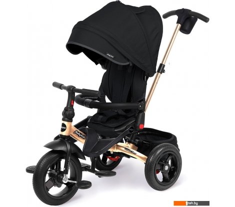  - Детские велосипеды Moby Kids Leader 360° 12x10 AIR (черный) - Leader 360° 12x10 AIR (черный)