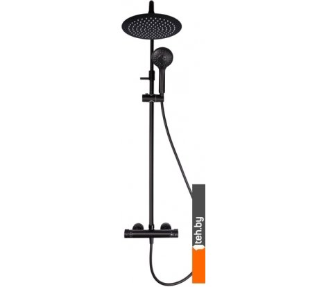  - Душевые системы и гарнитуры Rubineta Olo BK + Thermo-15 BK 625038 - Olo BK + Thermo-15 BK 625038