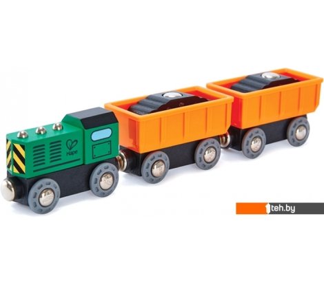  - Детские железные дороги Hape Дизельный грузовой E3718 - Дизельный грузовой E3718