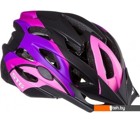 - Спортивные шлемы STG MV29-A L (р. 58-61, розовый/фиолетовый/черный) - MV29-A L (р. 58-61, розовый/фиолетовый/черный)