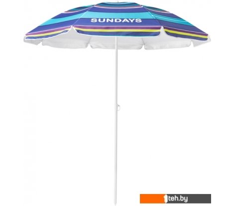  - Зонты садовые, пляжные Sundays HYB1814 (синие полосы) - HYB1814 (синие полосы)