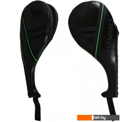  - Груши, мешки, манекены для бокса и единоборств BoyBo Ракетка тхэквондо двойная B-series (черный/зеленый) - Ракетка тхэквондо двойная B-series (черный/зеленый)