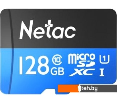  - Карты памяти Netac P500 Standard 128GB NT02P500STN-128G-R + адаптер - P500 Standard 128GB NT02P500STN-128G-R + адаптер