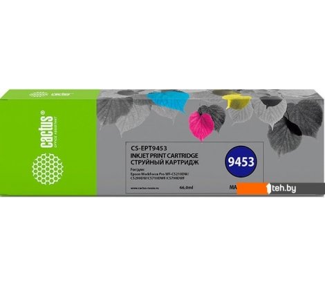  - Картриджи для принтеров и МФУ CACTUS CS-EPT9453 (аналог Epson C13T945340) - CS-EPT9453 (аналог Epson C13T945340)