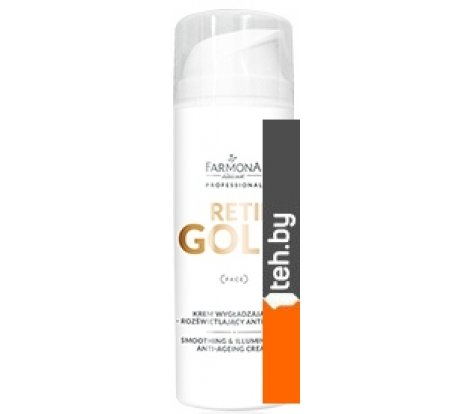  - Косметика по уходу за лицом Farmona Крем для лица Professional Retin Gold разглаживающий и выравнивающий тон. Anti Ageing 150 мл - Крем для лица Professional Retin Gold разглаживающий и выравнивающий тон. Anti Ageing 150 мл
