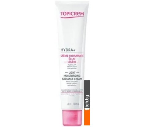  - Косметика по уходу за лицом Topicrem Крем для лица Hydra+ Легкий Увлажняющий Сияние 40 мл - Крем для лица Hydra+ Легкий Увлажняющий Сияние 40 мл