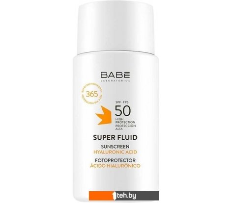  - Косметика по уходу за лицом Babe Солнцезащитный флюид Super Fluid SPF 50 50 мл - Солнцезащитный флюид Super Fluid SPF 50 50 мл