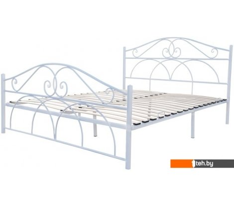  - Кровати ИП Князев Морена 90x190 (белый муар) - Морена 90x190 (белый муар)