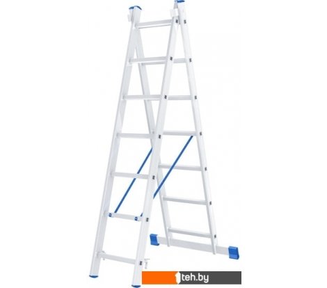  - Лестницы и стремянки СибрТех 97907 2x7 ступеней - 97907 2x7 ступеней
