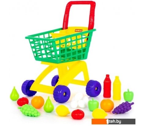  - Игрушечные магазины, мини-кафе Полесье №6 с набором продуктов 61904 - №6 с набором продуктов 61904