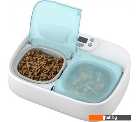 - Миски, поилки, кормушки для животных Petoneer Two-Meal Feeder PF003 - Two-Meal Feeder PF003
