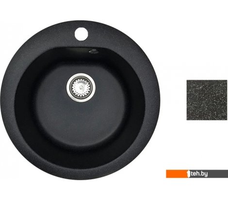  - Кухонные мойки БелЭворс Nika (черный, без сифона) - Nika (черный, без сифона)