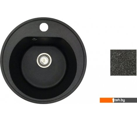  - Кухонные мойки БелЭворс Traffic (черный, без сифона) - Traffic (черный, без сифона)