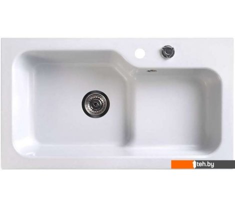 - Кухонные мойки Belux SG-REC-HALF-8045-01 (белый кварц) - SG-REC-HALF-8045-01 (белый кварц)