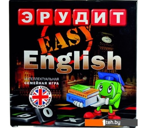  - Настольные игры Биплант Эрудит Easy English - Эрудит Easy English
