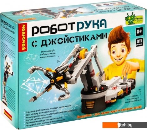  - Игры-опыты, эксперименты Bondibon Французские опыты. Гидравлическая Робот-рука ВВ4582 - Французские опыты. Гидравлическая Робот-рука ВВ4582