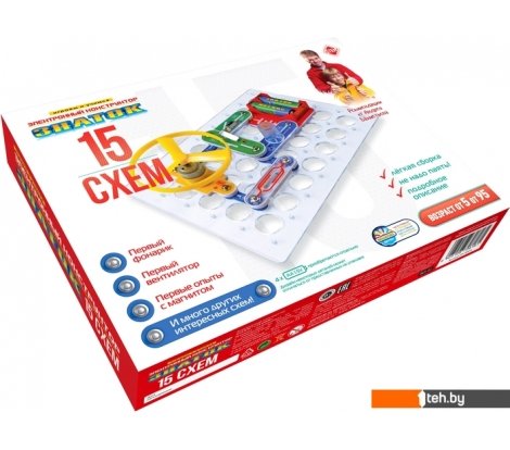  - Конструкторы Знаток ZP-70818 15 схем - ZP-70818 15 схем