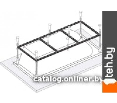  - Ножки, каркасы, опоры для ванн VagnerPlast VPK17570 (с ножками S4) - VPK17570 (с ножками S4)