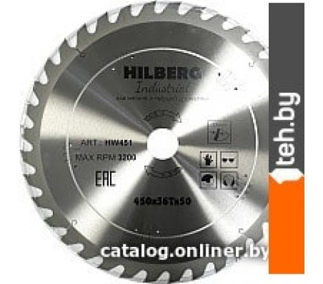 - Пильные диски Hilberg HW451 - HW451