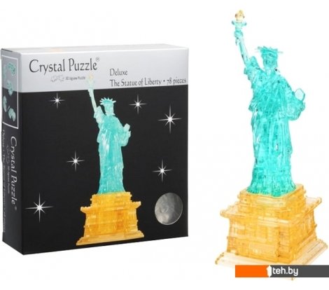 - Сборные модели Crystal Puzzle Статуя Свободы 91012 - Статуя Свободы 91012