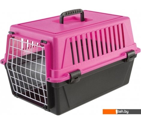  - Сумки, переноски для животных Ferplast Atlas 10 EL 73007799EPB1 (черный/фуксия) - Atlas 10 EL 73007799EPB1 (черный/фуксия)