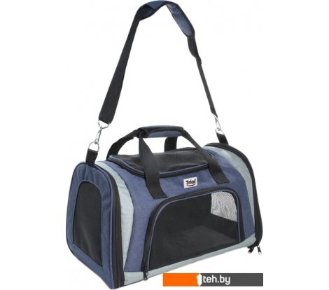 - Сумки, переноски для животных Triol Глория 31871068 (синий/серый) - Глория 31871068 (синий/серый)