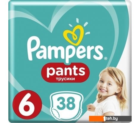  - Детские подгузники Pampers Pants 6 Extra Large (38 шт) - Pants 6 Extra Large (38 шт)