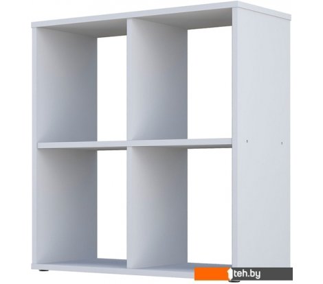  - Полки, стеллажи, системы хранения Polini Kids Home Smart кубический 4 секции 0001692.9 (белый) - Home Smart кубический 4 секции 0001692.9 (белый)