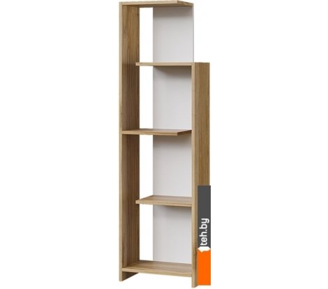  - Полки, стеллажи, системы хранения Горизонт Лайт 1400 (белый/крафт золотой) - Лайт 1400 (белый/крафт золотой)