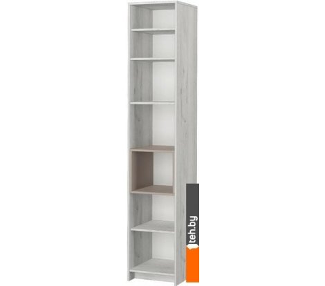  - Полки, стеллажи, системы хранения Аквилон Зефир № 5.2 (дуб эльза/мокко) - Зефир № 5.2 (дуб эльза/мокко)