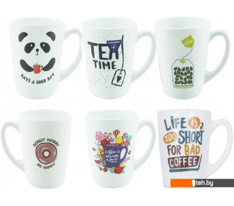  - Кружки, чашки, стаканы для горячих напитков Luminarc Tea & Coffee P8590 - Tea & Coffee P8590