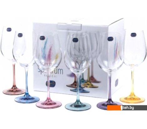 - Стаканы, бокалы, рюмки Bohemia Crystal Spectrum 40729/382222/550 - Spectrum 40729/382222/550