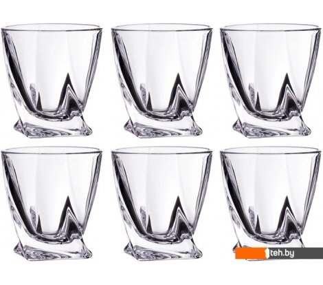  - Стаканы, бокалы, рюмки Crystalite Bohemia Quadro 669-140 - Quadro 669-140