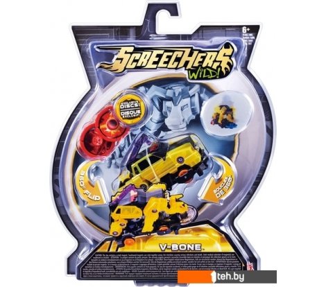  - Роботы, трансформеры, фигурки Screechers Wild Машинка-трансформер Ви-Бон л.2 - Машинка-трансформер Ви-Бон л.2
