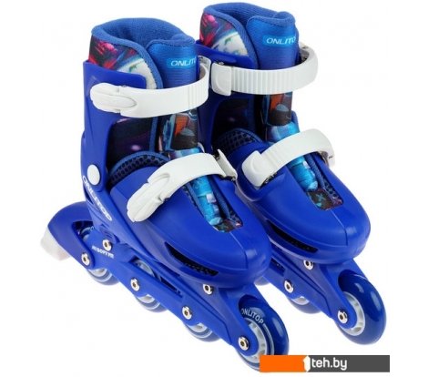  - Роликовые коньки Onlitop 4605219 (р. 30-33, синий) - 4605219 (р. 30-33, синий)