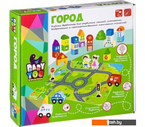  - Конструкторы Bondibon Baby You Город ВВ2382 - Baby You Город ВВ2382