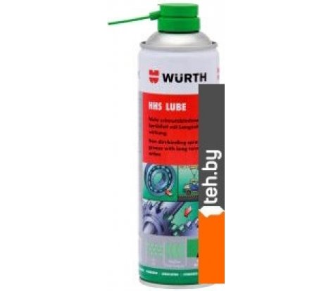  - Смазки, пасты и очистители для механических, электрических узлов Wurth HHS lube 500 мл 08931065 - HHS lube 500 мл 08931065