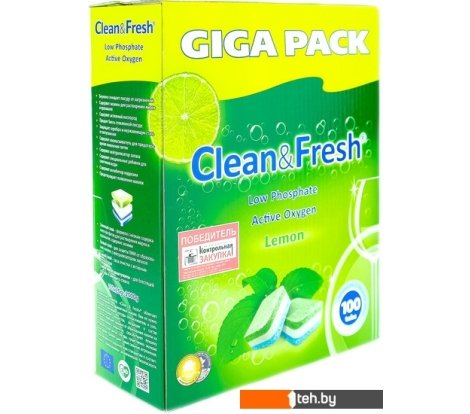  - Бытовая химия Clean&Fresh All in 1 (101 шт) - All in 1 (101 шт)