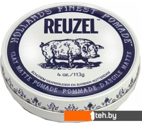  - Средства для укладки волос Reuzel Помада для укладки Сильная фиксация для коротких волос 113 г - Помада для укладки Сильная фиксация для коротких волос 113 г